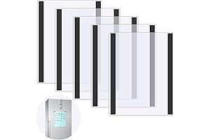 5 Pcs 8.5'' x 11'' Rigid Magnetic Sign Holders: The Best Choice...