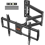 ELIVED Long Arm TV Wall Mount for Most 42-75 Inch TVs, 30 Inch Long Extension Corner TV Mount, Full Motion Wall Mount tv Bracket Swivel and Tilt, Holds up to 99 lbs. Max VESA 600x400mm, YD3037