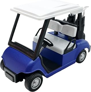 Golf Cart,Realistic Alloy Golf Cart Model Miniature Pullback Vehicle Desktop Decoration Collectors and Golfs Enthusiasts