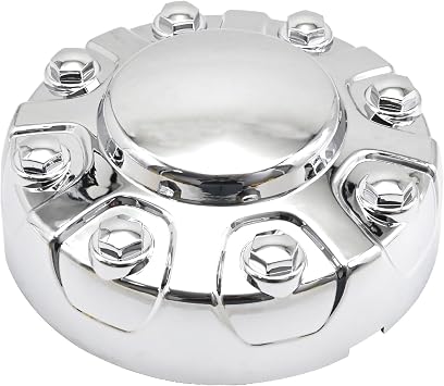MDEOOSKY 6PG02SZ0AB Front or Rear Wheel Hub Center Cap Chrome, Replacement for Ram 2500 3500 2019-2024 18" x 8" Single Wheels, Not Fit Dual Rear Wheel Model Diameter 9.05 inch