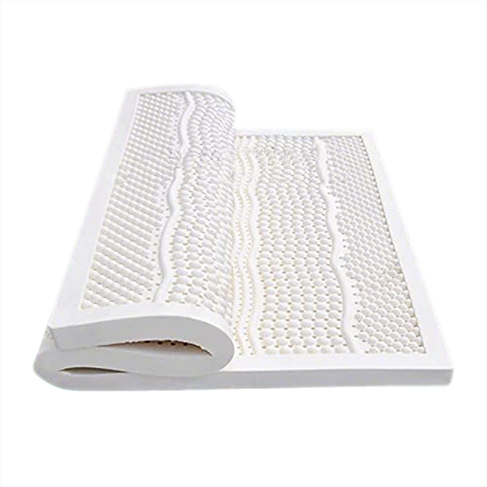 Surmatelas latex naturel sans mousse à mémoire pour un couchage frais et sain