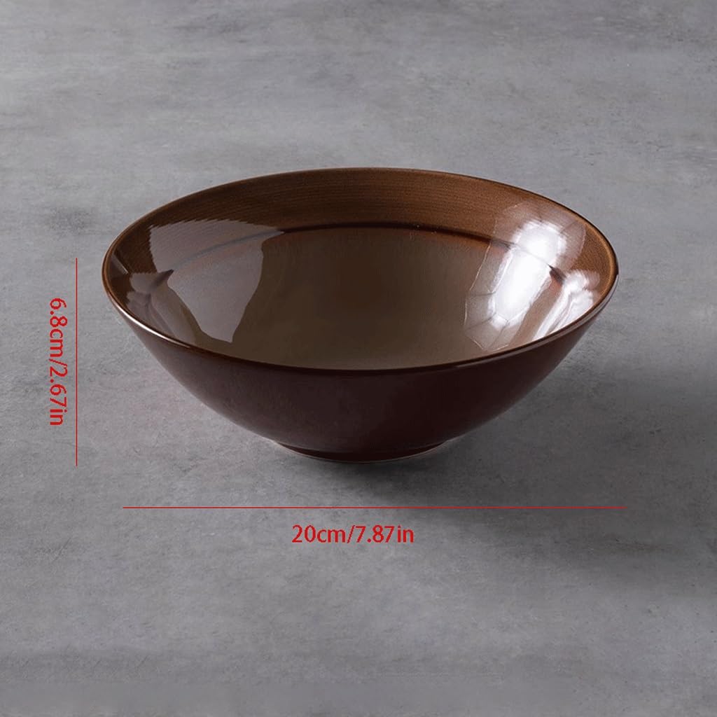 Miski na zupę do makaronu w kolorze strefy makaronu, duża ceramiczna miska do zupy do użytku domowego miski obiadowe