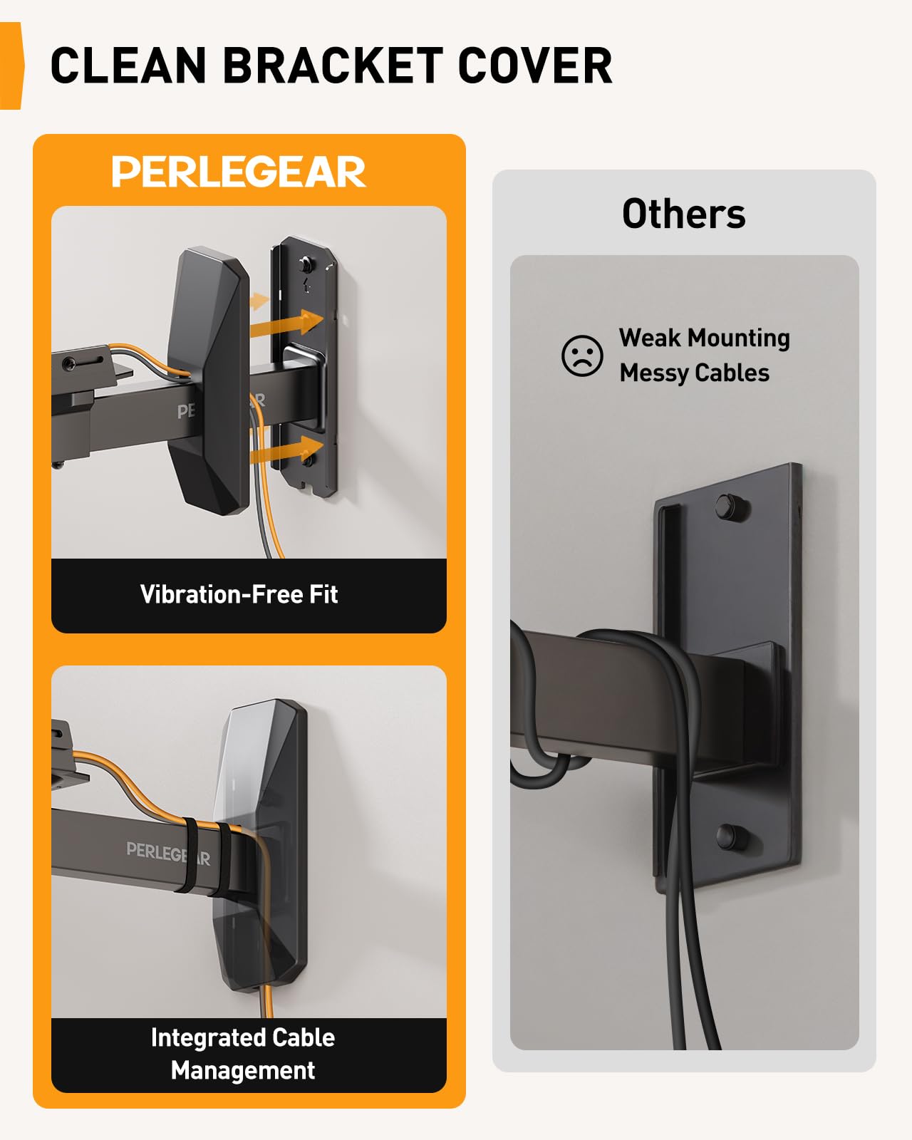 Amazon | Perlegear スピーカーウォールマウント ブックシェルフ