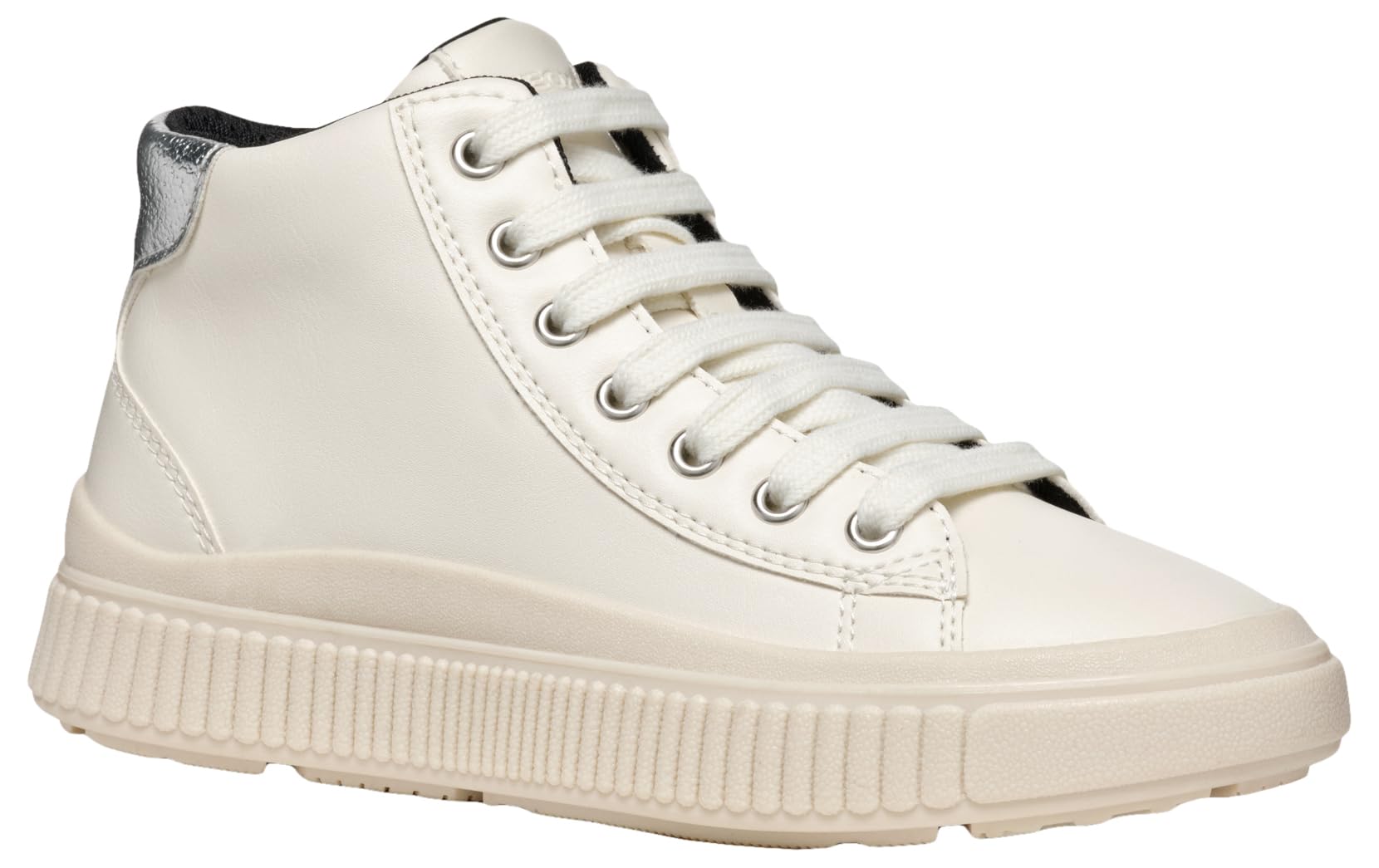 Geox J LAQUINNY Girl F, Sneaker, Beige