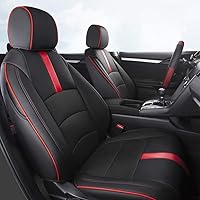 Vista 12 de Juego completo de fundas de asiento personalizadas para Prado 2004-2008 7 asientos cuero asiento cojín protector negro