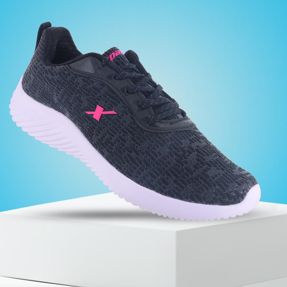 SPARX Womens SL 201 | Enhanced Durability & Soft Cushion | Black Walking Shoe - 6 UK (SL 201)
