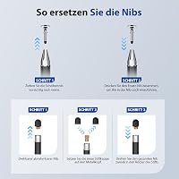 Zcitek Univerzális Tablet Toll Kettős Hegyel - Mágneses, Töltés Nélkül, iOS Android 4