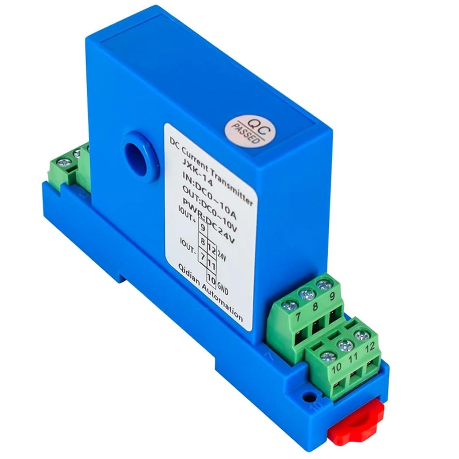 1PCS JXK-14 Hall Current Sensor AC/DC 0-150A AC Current Transducer 4-20mA 0-10V Hall Effect Current Transmitter(4-20mA Out,Others_15MM Hole_DC24V)