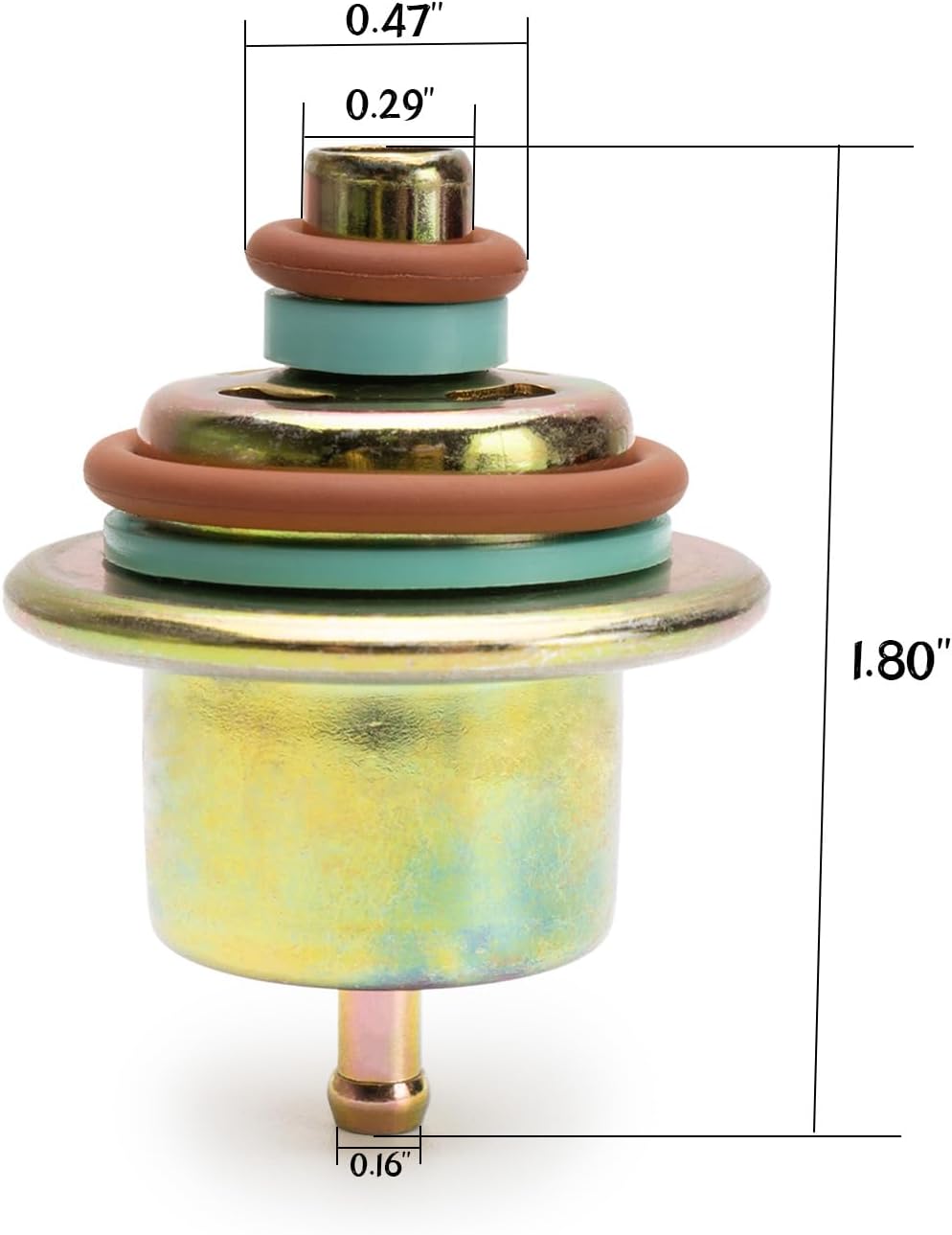 53030001 Fuel Injection Pressure Regulator Compatible with Jeep Grand Cherokee Wrangler Cherokee Comanche,Dodge Dakota B150 B250 B350 D150 Pickup Ramcharger W150 Pickup W250 Pickup W350 Pickup.