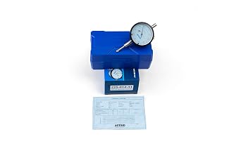 225-012-11 Inch Dial Indicator Range 1", White Dial, 0-100 Reading, 0.001" Graduation, Lug Back