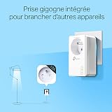 TP-Link CPL 1000 Mbps, 1 Port Gigabit et Prise Intégrée, Pack de 2 CPL - idéal pour Profiter du Service Multi-TV à la Maison, Compatible toutes avec toutes les Box, TL-PA7017P KIT(FR) - 4