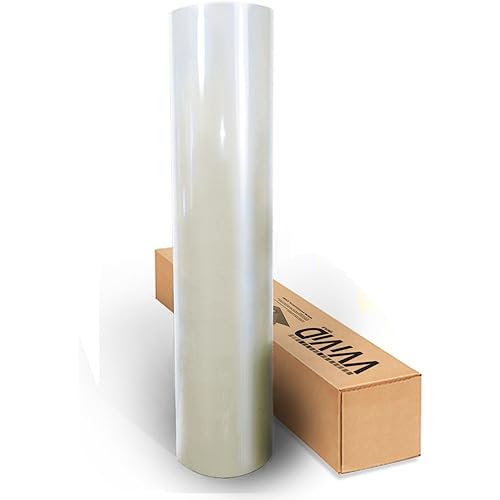 Vivid Space Pearl White Gloss Vinyl Wrap Film for DIY No Mess Easy to Install Air-Release Adhesive (17.75" x 5ft)