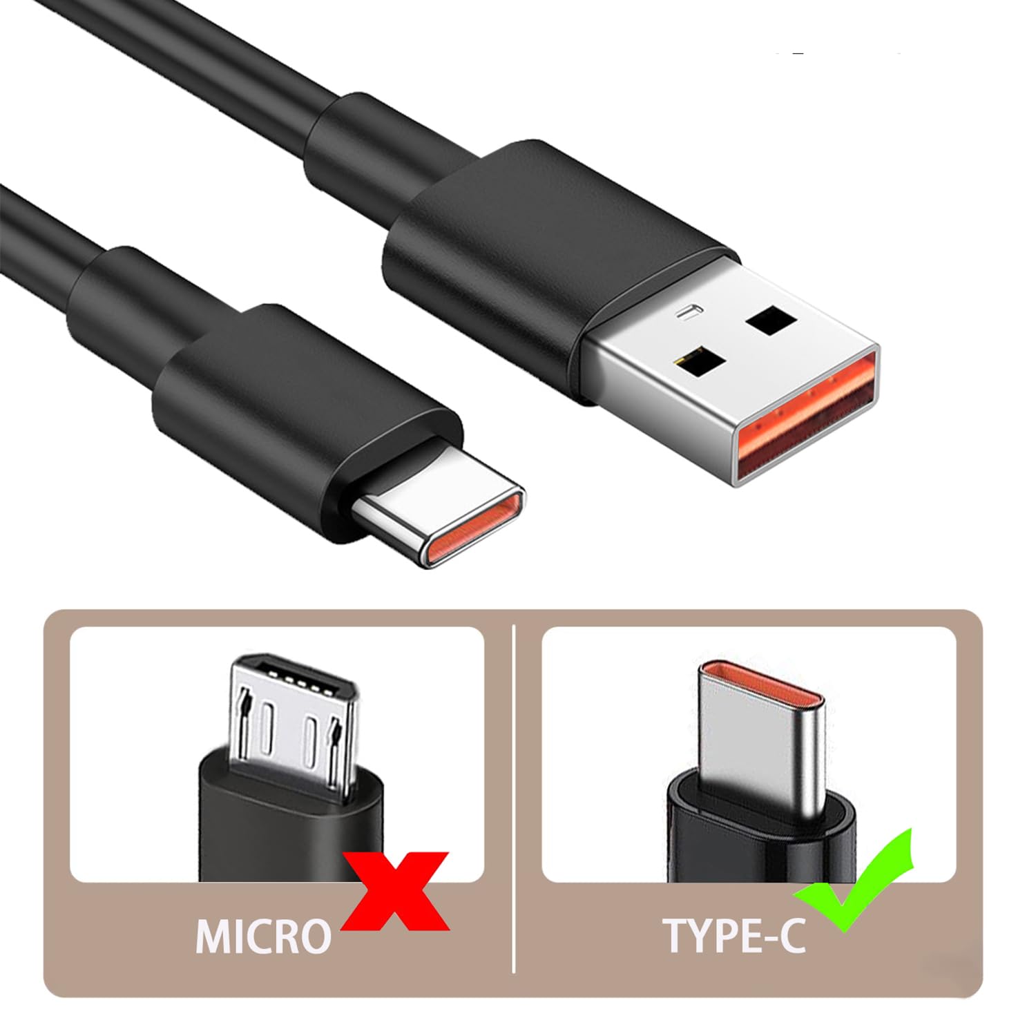 USB-C Charge Cable Cord Fast Charger for Raycon, New Beats Flex, Studio Buds, Fit Pro, Sony, JBL, Bose, Raycon & Other Rechargeable Earbuds, Ear Buds & Speakers with USB Type C image 4