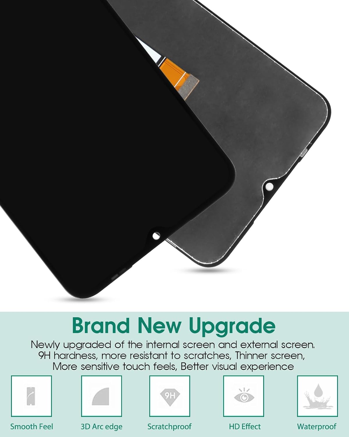 for Samsung Galaxy A22 5G Screen Replacement for Galaxy A22 5G LCD for Samsung A22 5G Display for SM-A226B SM-A226B/DSN Digitizer Touch Screen Assembly Repair Parts