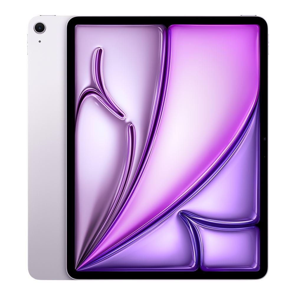 2024 Apple iPad Air (13-inch, Wi-Fi, 256GB) - Purple (Renewed