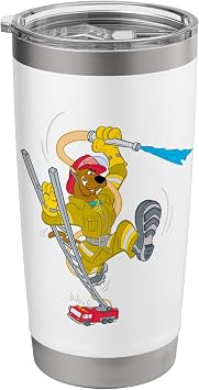 Scooby-Doo Firefighter Stainless Steel Insulated Tumbler