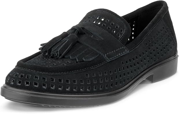 ECCO Dress Classic 15 Perforated Tassel Loafers