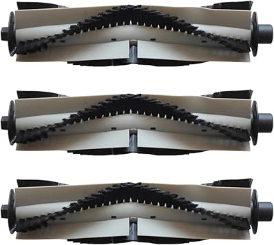3Pcs Compatible For ILIFE A20 T20S Robot Vacuum Cleaner Replacement Accessories Main Roller Brush Household Cleaning Tool