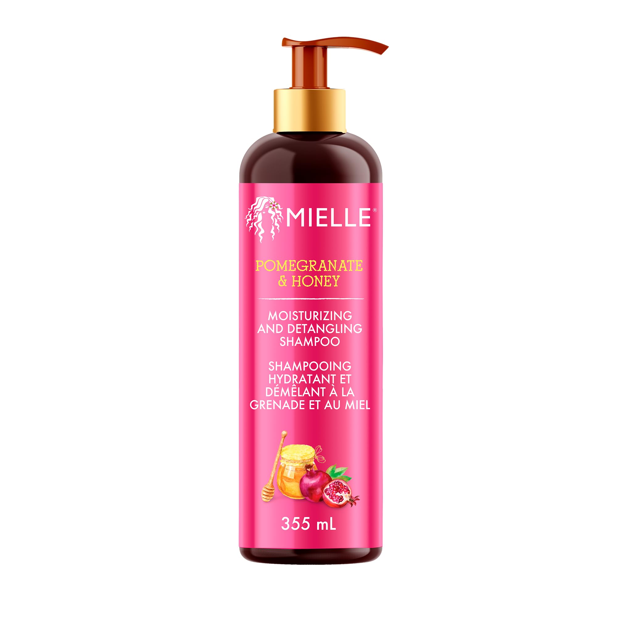 Debenhams Unisex Multi Pomegranate & Honey Moisturizing & Detangling Shampoo 355Ml