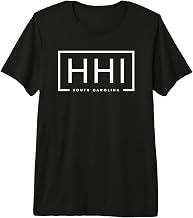 HHI Hilton Head South Carolina Letters Retro Womens Souvenir Premium Tri-Blend T-Shirt
