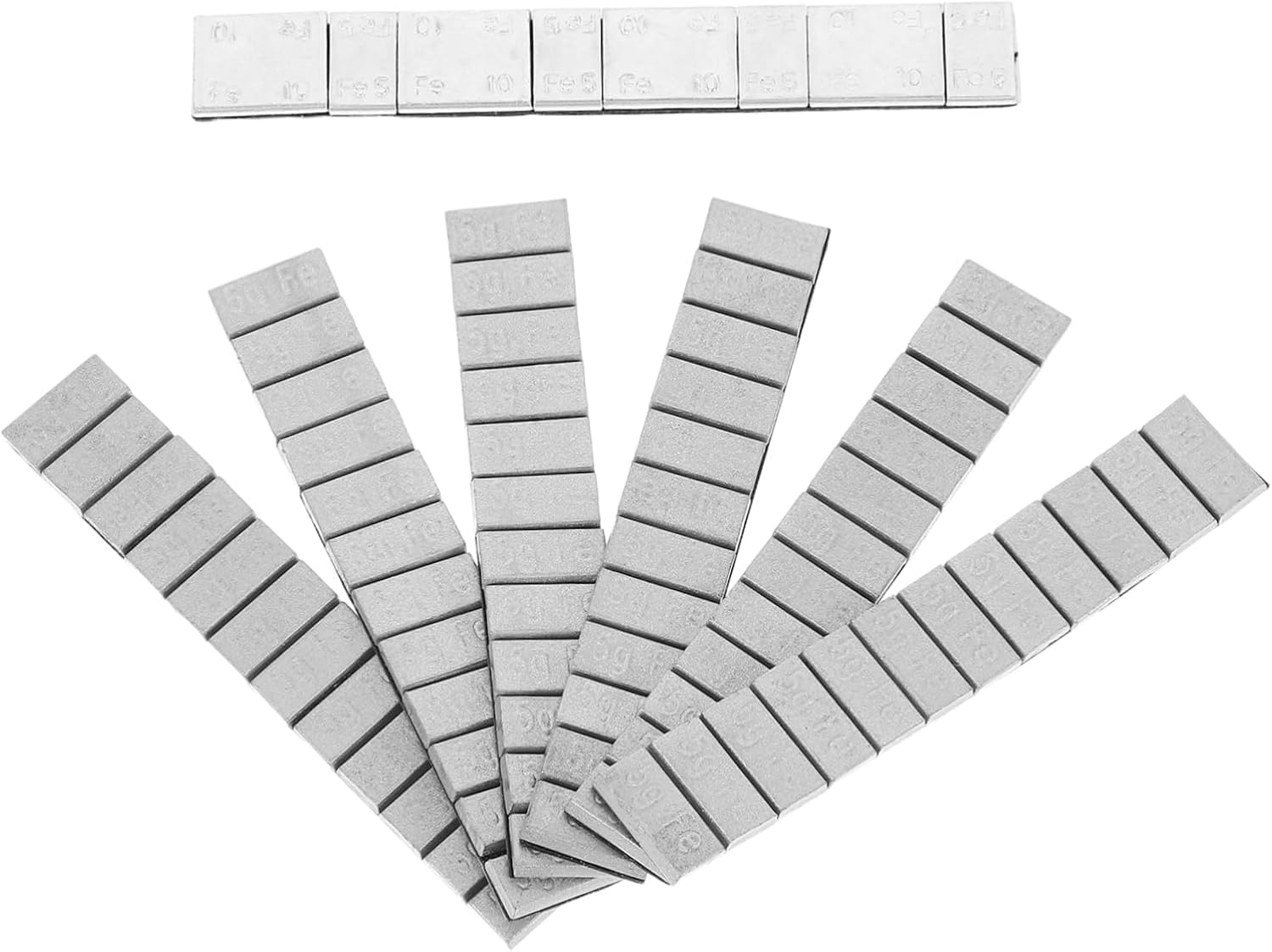 ULTECHNOVO Car Wheel Balance Weights Steel Strips with Adhesive Right Angle Design Effortless Installation for Tire Balancing Compatible with Various Vehicle Models Reduces