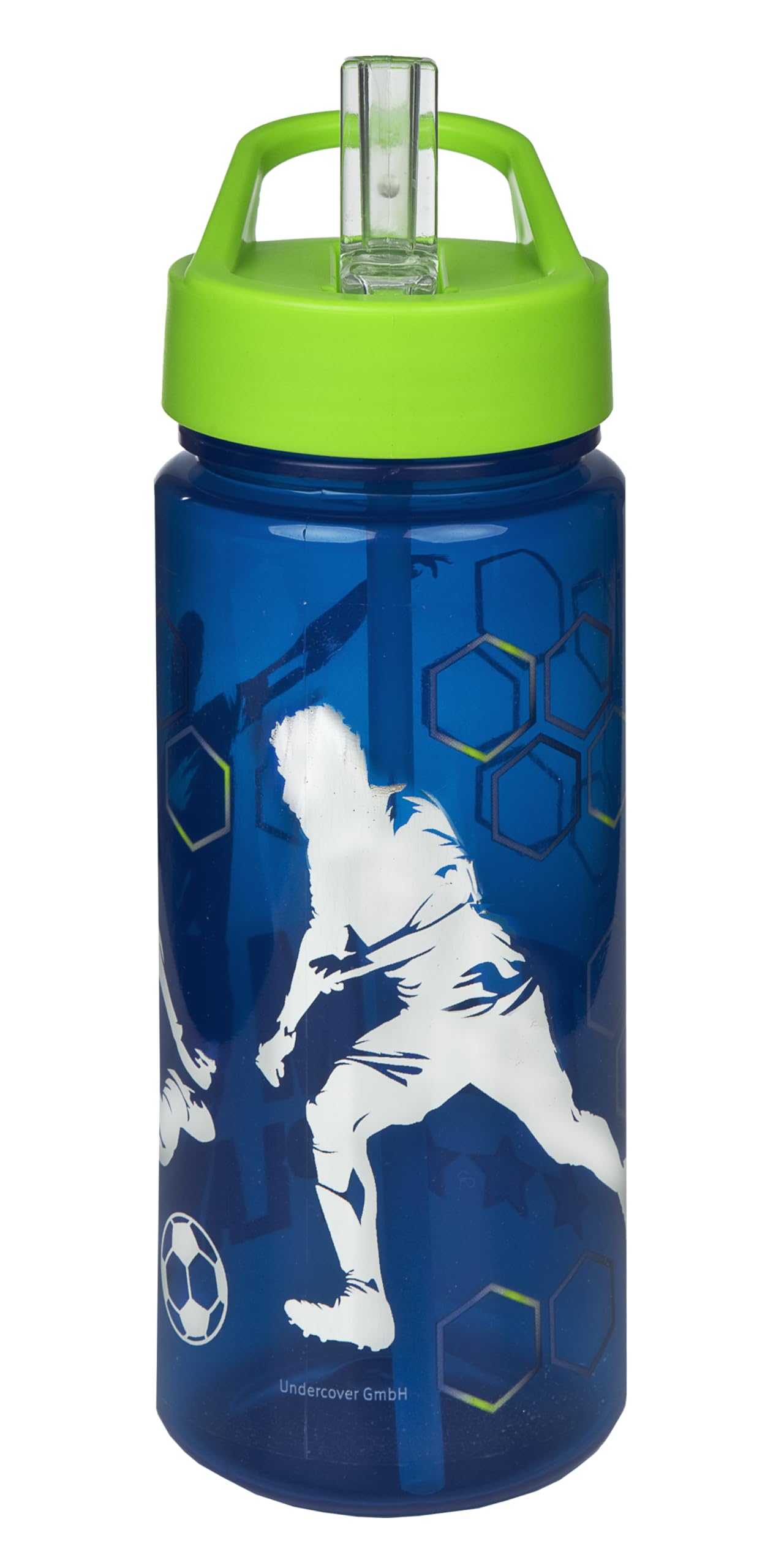 BOZ Sport-Trinkflasche 650 Ml – Fußball-Motiv, BPA-frei, Mit Sprühnebel & Auslaufsicherem Verschluss Für Kinder