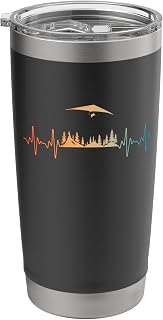 Funny Hang Glider Art For Men Women Hang Glide Hang Gliding Stainless Steel Insulated Tumbler