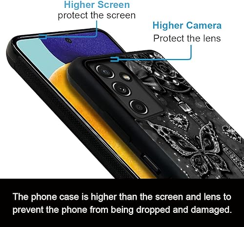 Miniatura 5 de Funda compatible con Samsung Galaxy A13 5G, antideslizante, de poliuretano termoplástico suave, a prueba de golpes, compatible con Samsung Galaxy