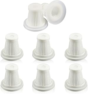 8 Stück HEPA Filter für Handstaubsauger,Milbensauger Ersatzfilter,Ersatzfilter kompatibel mit PeroBuno, Saker, Molfanco, Antifnuo, Lyiazsoy, CUGEFRE, Grixz, KITBEZN, Saker, Freemiao
