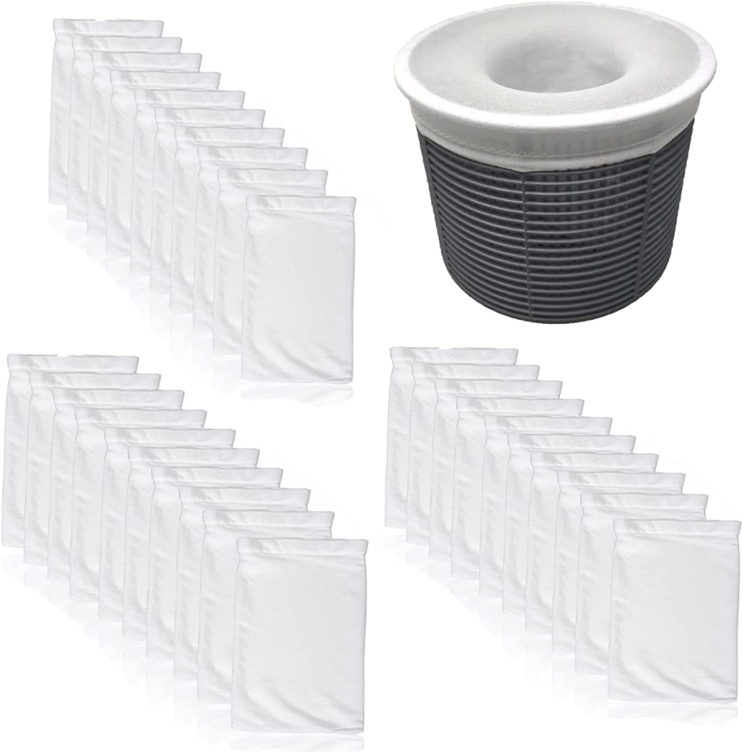 DOLOPL 30 Packs Pool Skimmer Socks