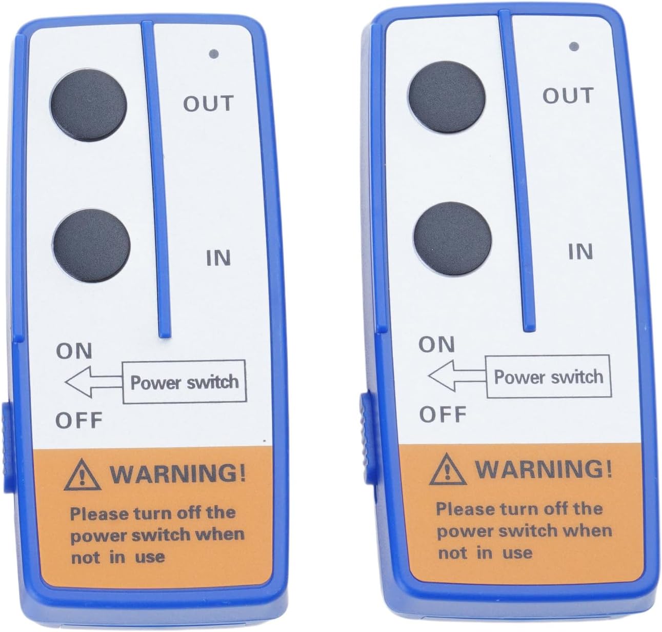 Rulbelok 12V Wireless Remote Control Set with 100 Foot Ranges for Electric Winch Boat Anchors SUV Vehicle Trailer Easy to Install Garage Door Opener Remote