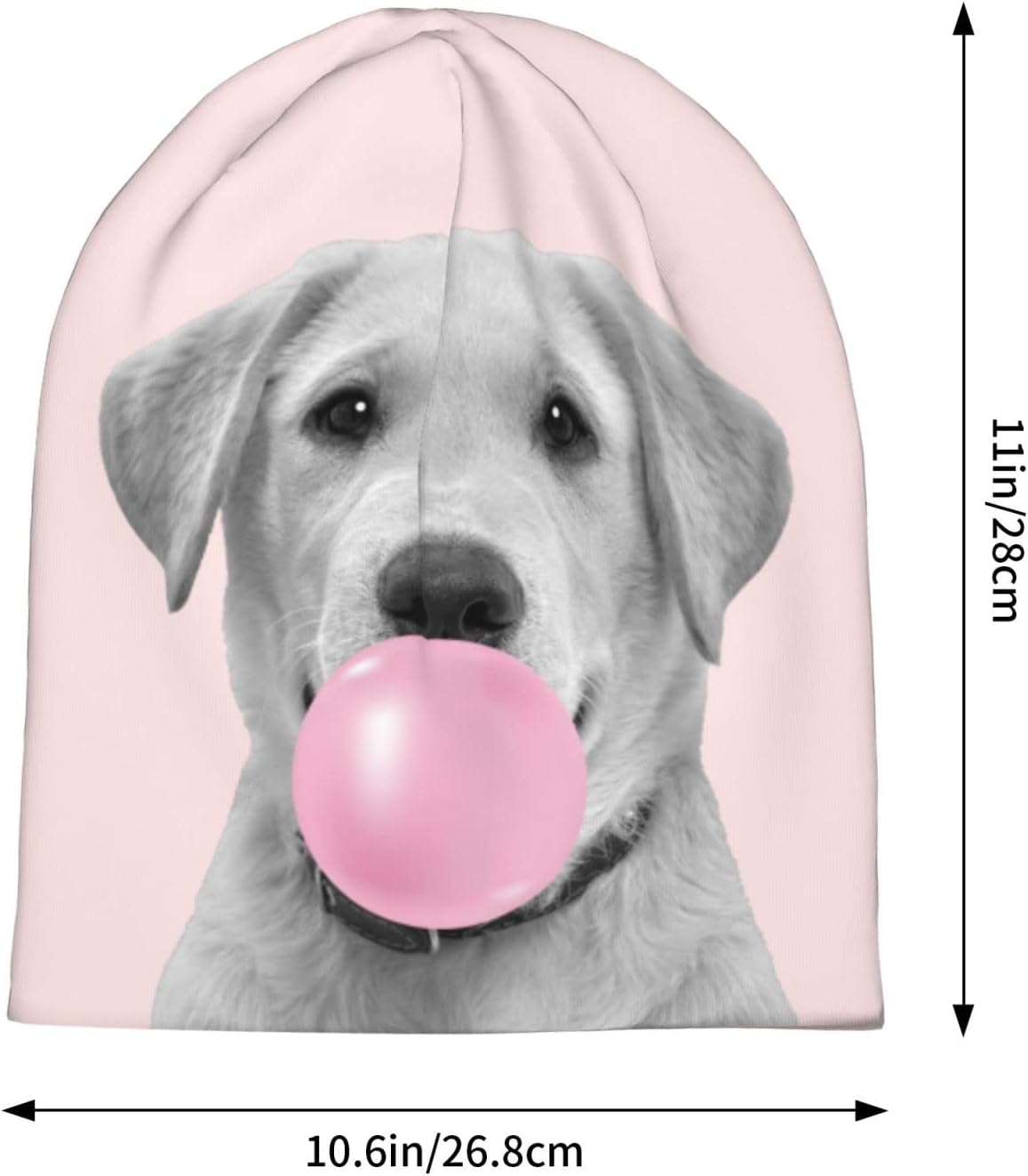 Alpaca Llama Beanie Hat Slouchy Knitted Chemo Thin Skull Cap for Women Men Running - Image 2