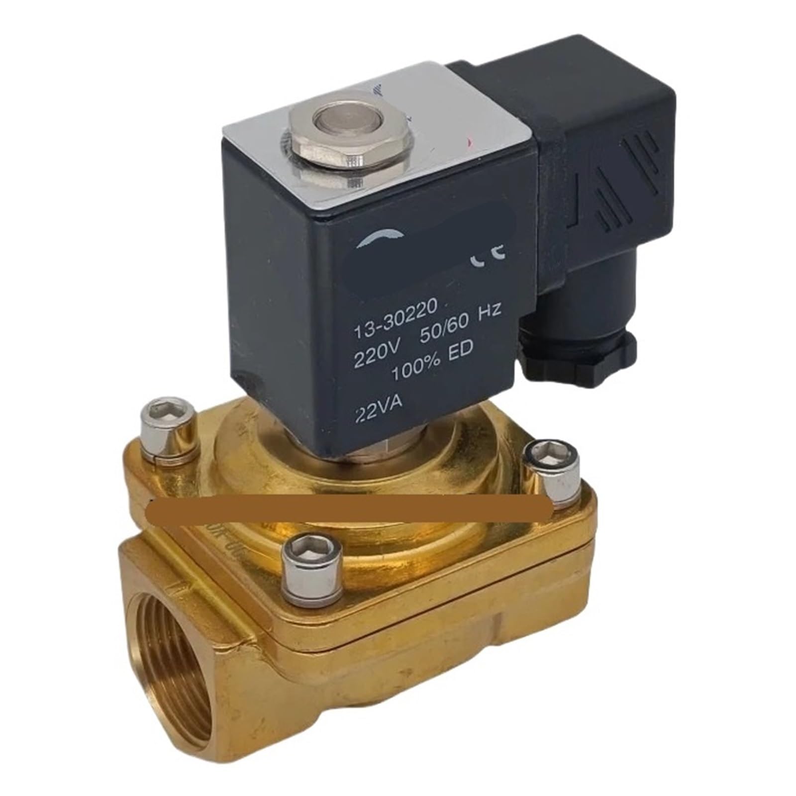 Électrovanne PU220A-08 robuste en laiton pour contrôle durable de vanne d eau