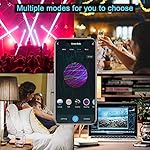 DOGAIN Smart Light Bulbs E12 Base LED Light Bulb Color Changing WiFi-Bluetooth Lights Compatible with Alexa Google Home Tunable White Candelabra Bulbs 360 lm 35w Equivalent 6 Pack - Image 4