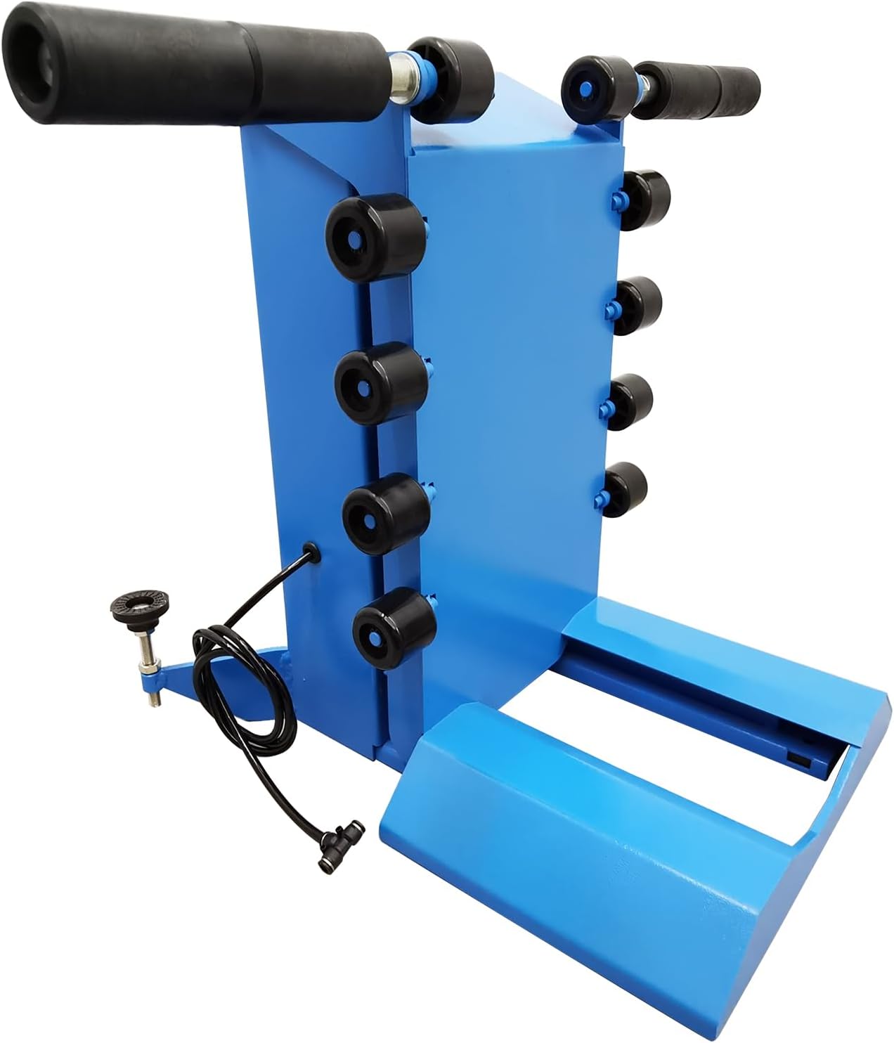Pneumatic Tire Lifter Air-Powered Tyre Wheel Lifting Machine for Tire Changer 176lbs Lifting Capacity 4.7"-30.7" Height 0.6-0.8MPa