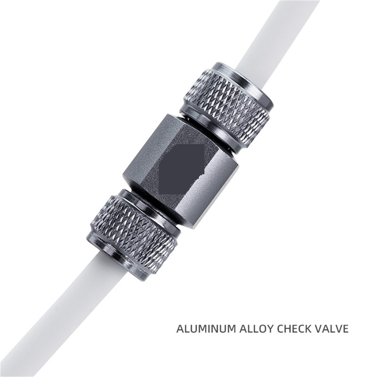 Clapet anti-retour CO2 en alliage d'aluminium, accessoires for aquarium, fournitures for, équipement for, vérificateur d'aquarium, cylindre for bocal à poissons for terrarium