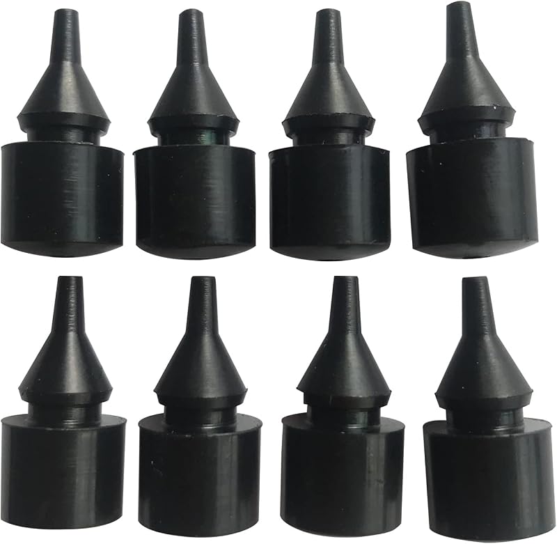 Batentes de borracha da portinhola do tanque BOATSHIP para Chevrolet Silverado e GMC Sierra – 8 unidades