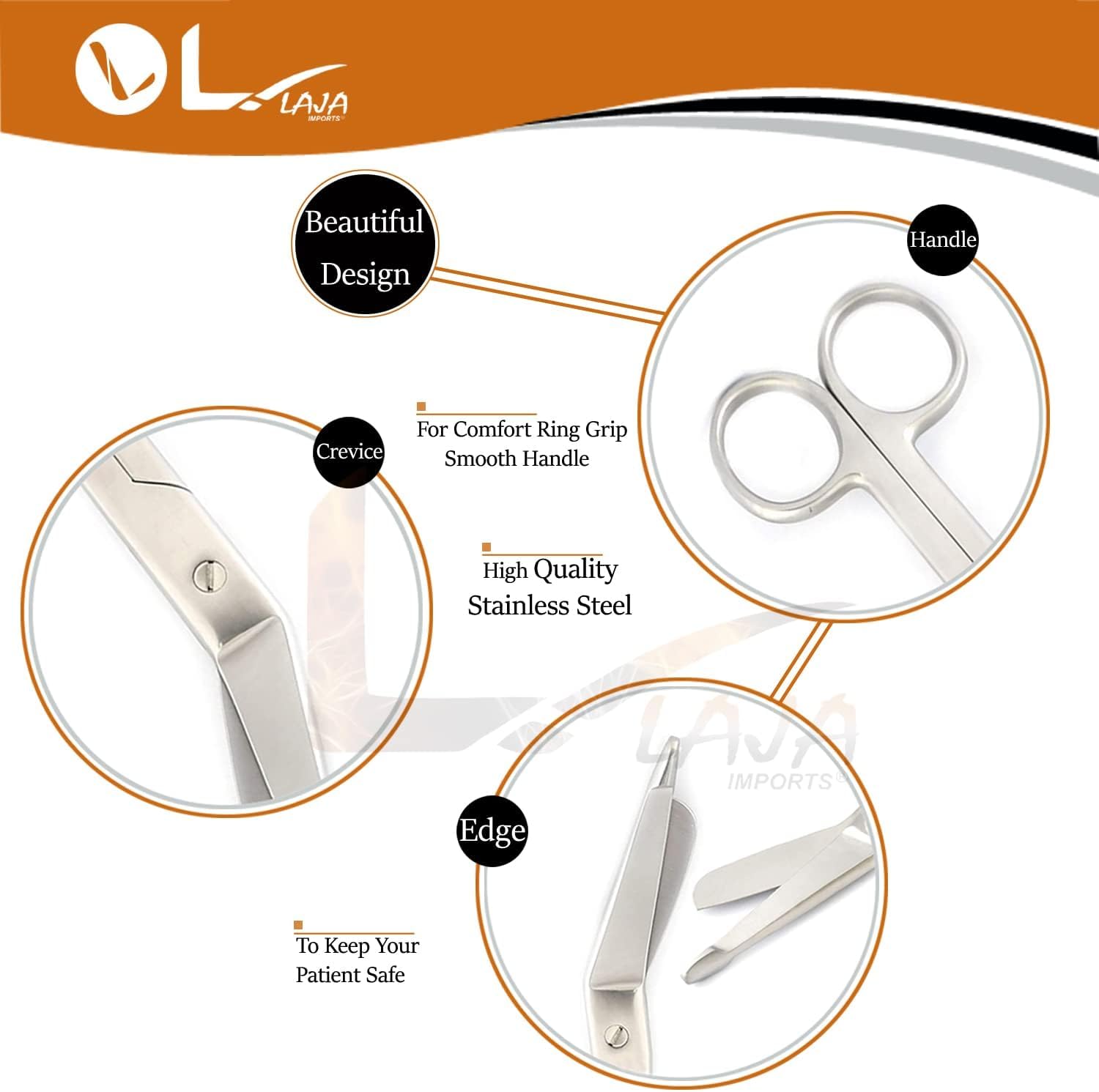 Premium Quality Lister Bandage Scissors 5.5