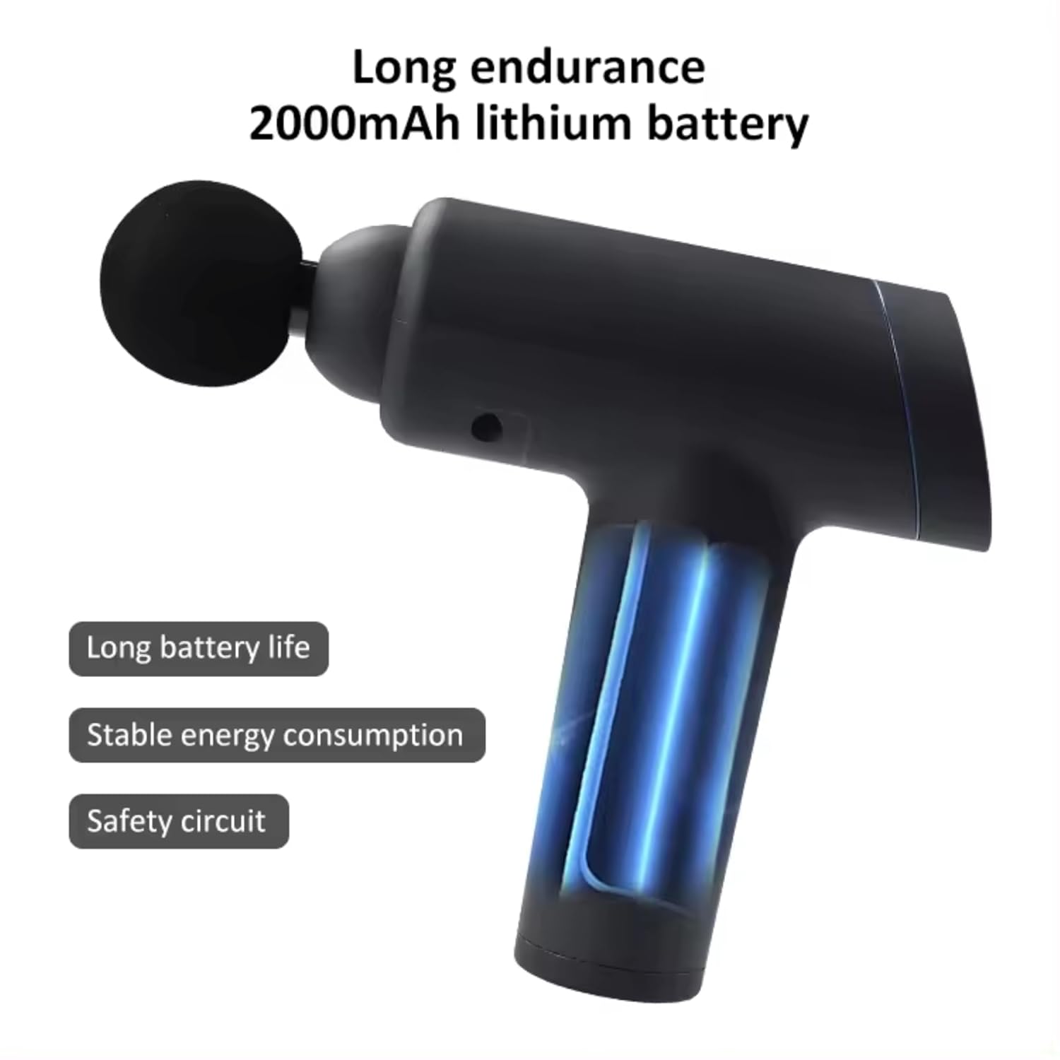 MEDITIVE Deep Tissue Gun Massager – 6 Speed Levels Body Massager, Electric Massage Gun for Pain Relief, Type-C Charging, Quiet Operation, 4 Massage Heads, Handheld Full Body Massager Machine for Muscle Recovery MEDITIVE Deep Tissue Gun Massager – 6 Speed Levels Body Massager, Electric Massage Gun for Pain Relief, Type-C Charging, Quiet Operation, 4 Massage Heads, Handheld Full Body Massager Machine for Muscle Recovery