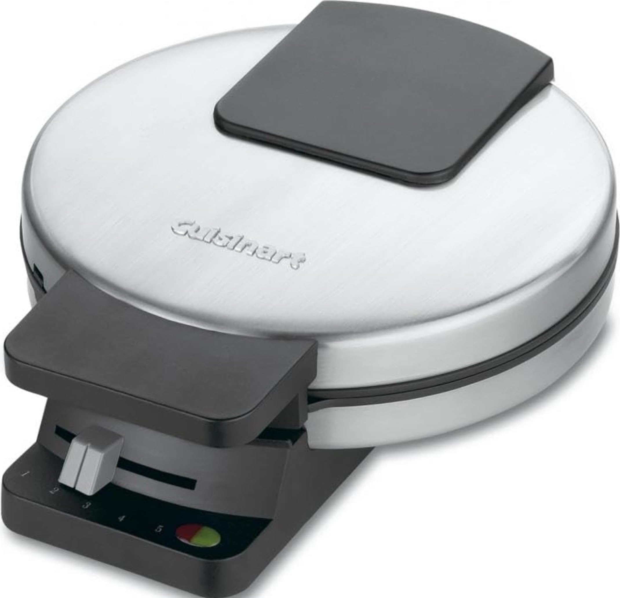 Waffle Maker, 5-Setting Browning Control, Stainless Steel
