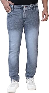 Men's Stylish Slim Fit Stretchable Denim Jeans Mid Rise Casual Wear Comfortable Soft Cotton Blend Trendy Jeans for Daily Office and Party Use-picture-26