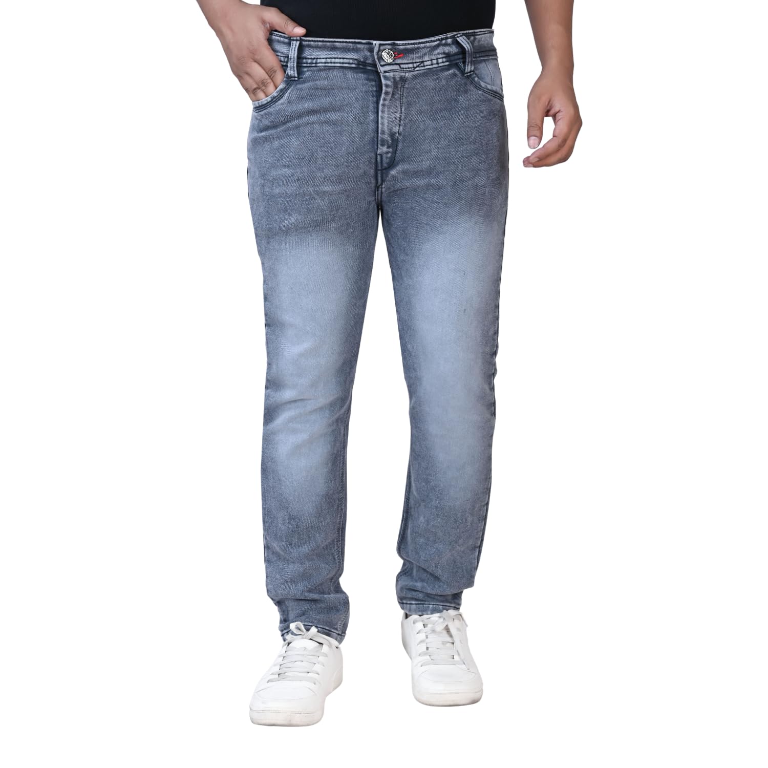 Men’s Stretchable Stylish Slim Fit Denim Jeans Mid-Rise Comfortable Jeans Soft Cotton Blend | Perfect for Casual, Office & Party-image-44