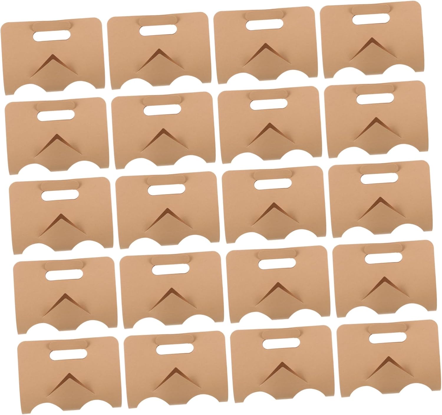 OUNONA 50pcs Milk Tea Cup Holder Carrier Beverage Takeout Holder for Coffee Drink Carriers for Mugs Mug Organizer