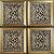 Lover's Knot-Faux Tin Ceiling Tile - Antique Gold 25-Pack