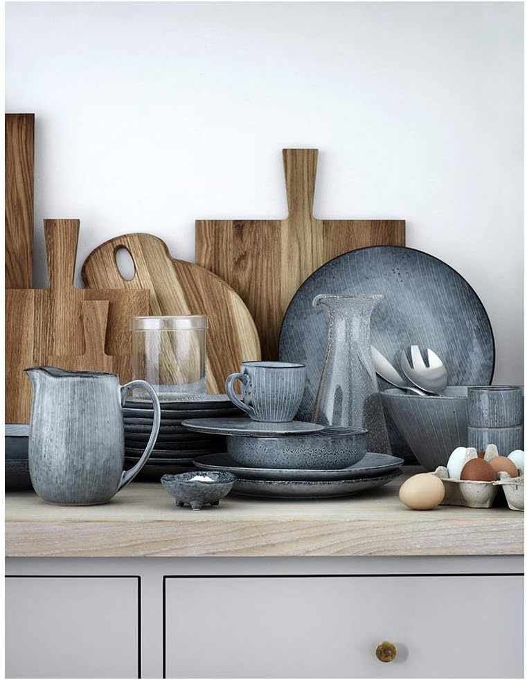 broste Copenhagen Nordic Sea 14441074 Dessert Plate, Stoneware, 20 cm