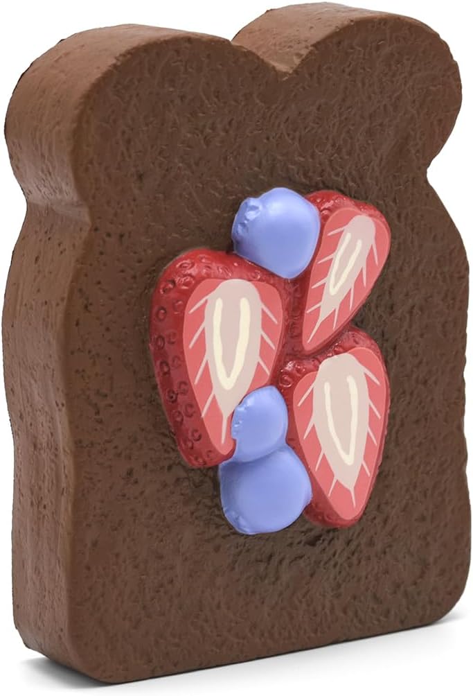 Sliced Toast Squishy Jumbo Bread Scented Stressrelief Fidget Squishies Toy Collection (Chocolate)