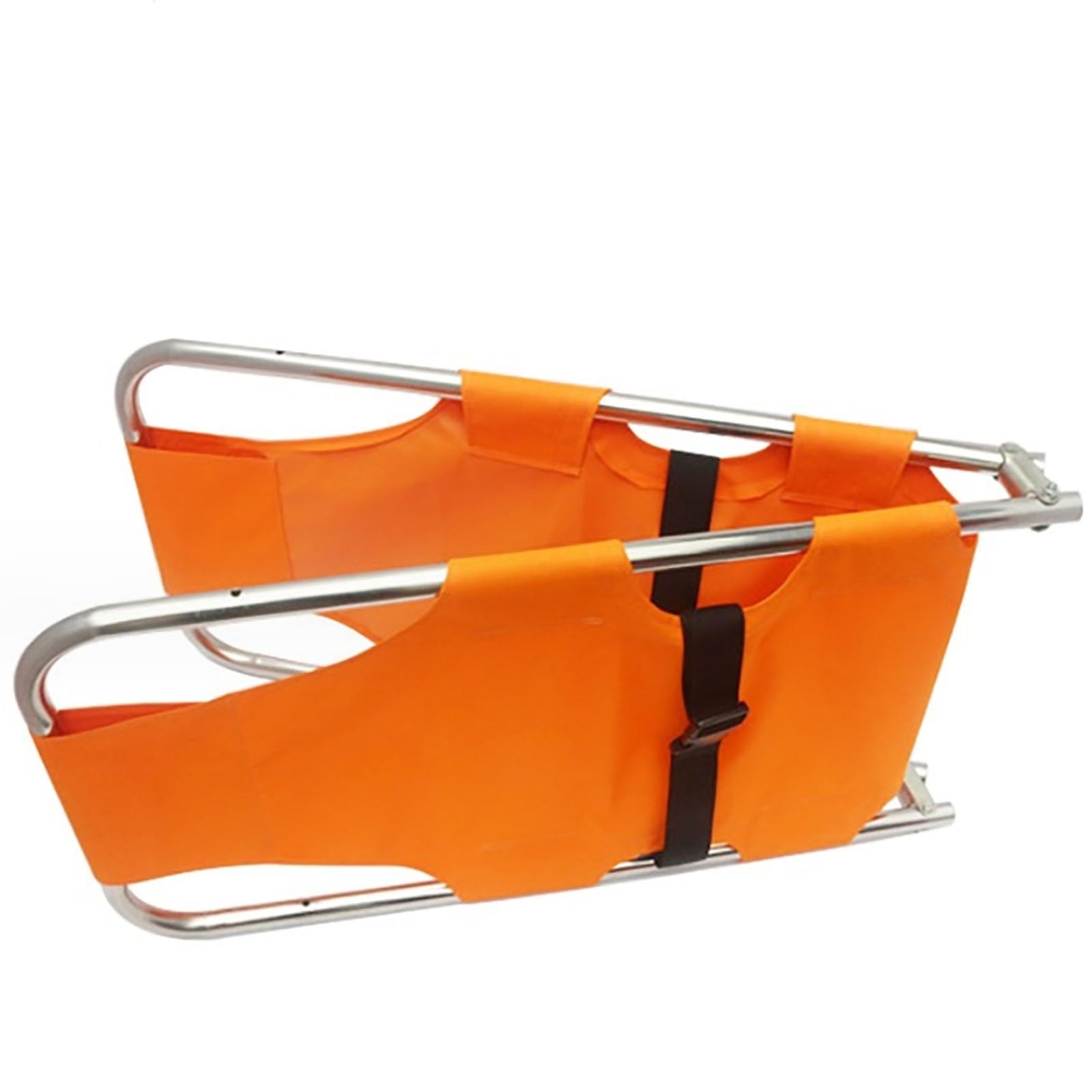 SWENEEN Foldable Stretcher,Portable Flat Stretcher,Foldable Emergency First Aid Stretcher With Two Steel Bars For Sport Ambulance Rooms,