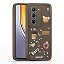 Pikkme Back Cover for Realme Narzo 80x 5G / Realme P3x 5G / Realme 14X 5G | Cute Fun Cartoon 3D Bear Silicone Full Body Protection Bumper Case (Brown) gallery image