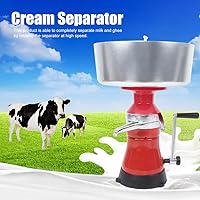 Vista 2 de Fudax - Separador de crema, separador de leche, manual para vacas, leche, cabras, leche, granja, hogar