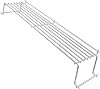 for Weber Genesis Grill Parts 65054 Stainless Steel Warming Rack for Weber Genesis E-310 Parts ES 320 ES330, 23 12 Inch Stainless Steel Warming Rack for Weber Genesis 300 Series Grills 81323, 62749